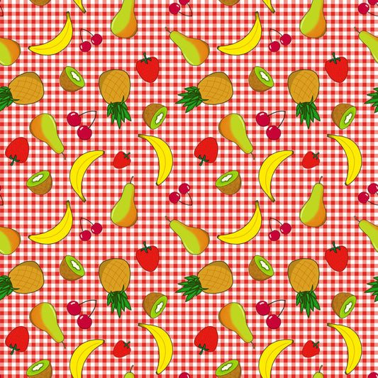 Fruit Design Fabric - Fruit Repeat