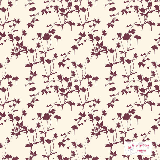 Floral Design - JE Botanical Ditsy Meadow by Jacqui Lou Designs